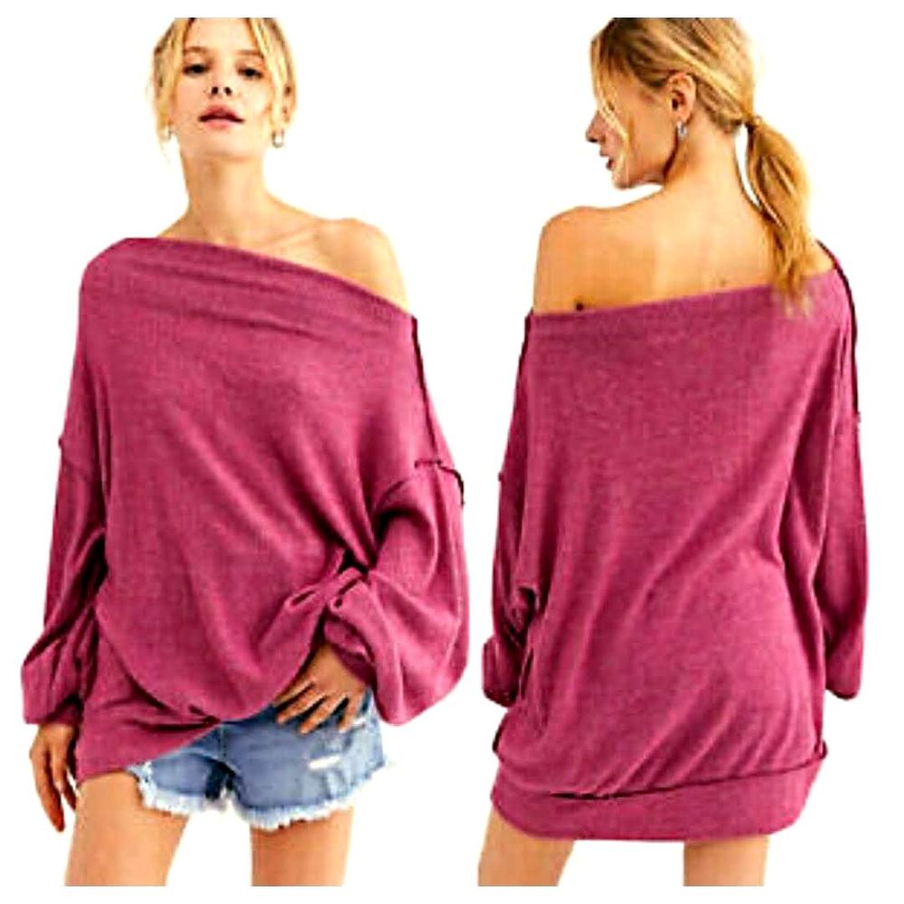SOLD!WE THE FREE People Main Squeeze Hacci Sweater - Picture 2 of 11